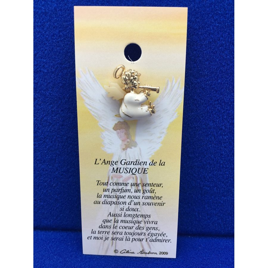 Lapel Pin Poem, Gardian Angel musique, French / ea