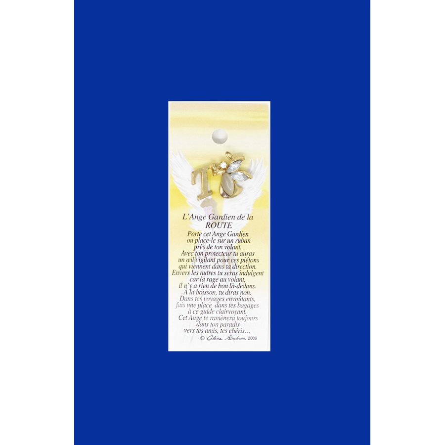 Lapel Pin Poem, Gardian Angel route, T, French / ea