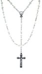 Rosary, 6mm Mother of pearl, 26''