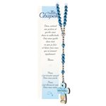 Mon premier chapelet, for a Boy, Blue, French
