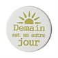 "Un autre jour" Pocket Token, Porcelain, 1½", French  /  ea