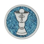 Jeton de poche 1ère Communion, en étain, 3 cm, Français  /  un