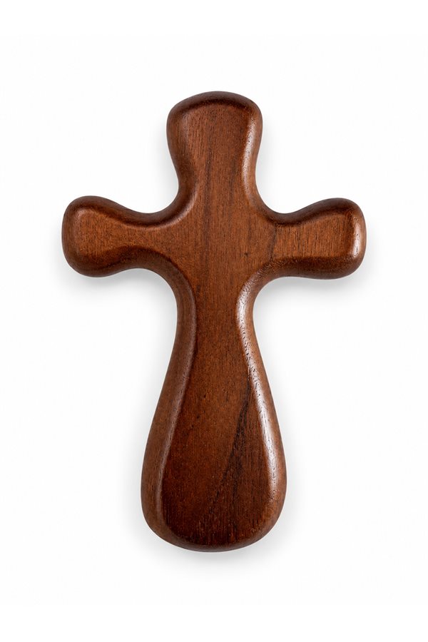 Wooden Palm Cross, 2 1 / 2'' x 4''