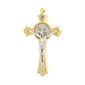 'St. Benedict'' Stylized G-F Cross, 3"