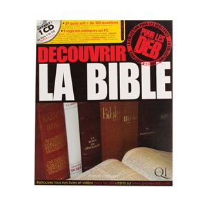 Livre « Découvrir la Bible », 1 CD, Français