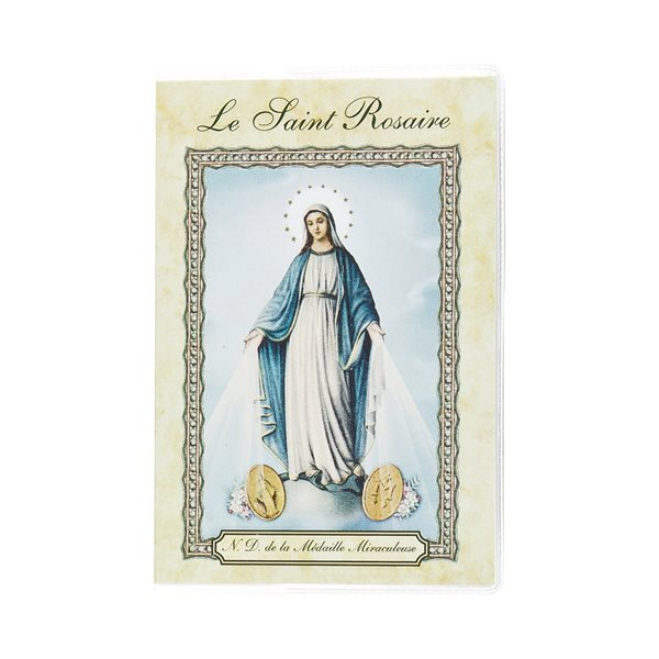 Livret « Le Saint Rosaire », 9,5 x 14,6 cm, Français