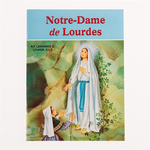 Livre intitulé ''Notre-Dame de Lourdes'', Français