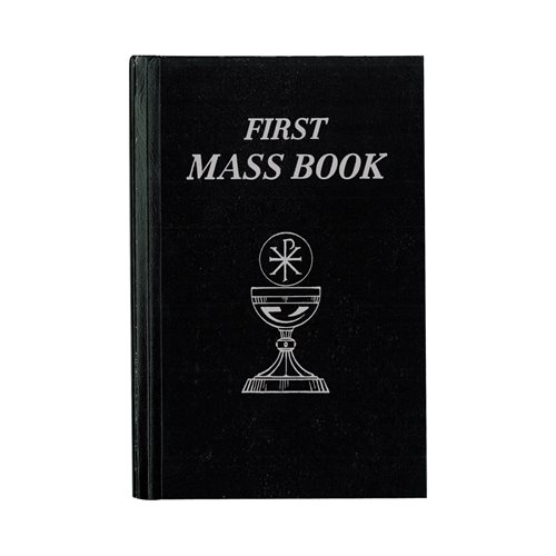 First Mass Book, noir, 10x15 cm, Anglais