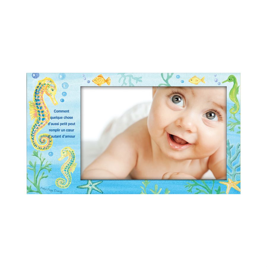 Baby metal frame, 4 x 6'', French