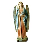 'Raphael'' Coloured Plaster Statue, 8''