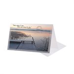 Cartes de condoléances, env. 10,8 x 19 cm, Anglais  /  un