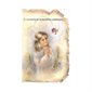 1st Communion'' Cards, Girls, 4 3 / 8 x 6 7 / 8", French  /  ea