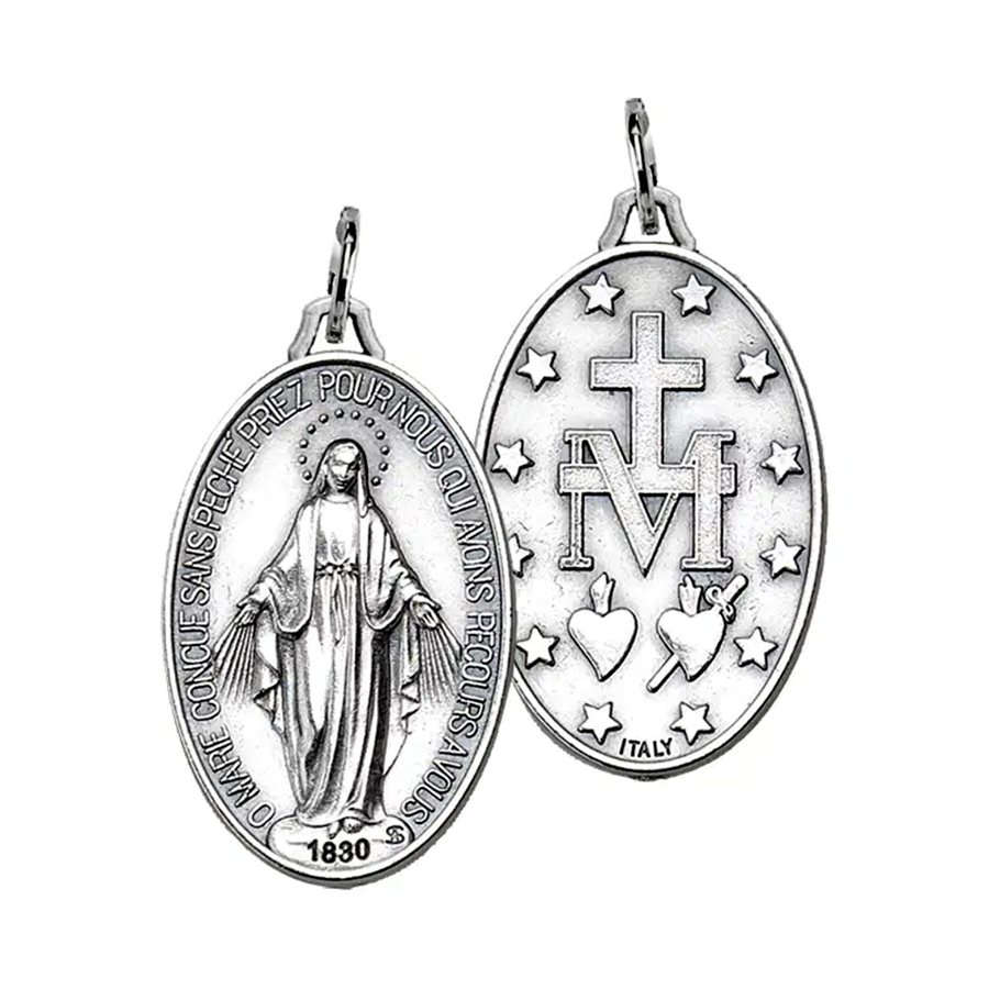 Miraculous Medal 1 1 / 4'' (30mm), French