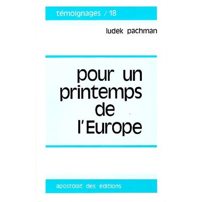 Pour un printemps de l'Europe