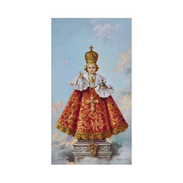 101-Series, ''Infant of Prague'' Pict.,2¼ x 4" / ea