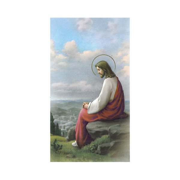 101-Series, ''Jesus Jerusalem'' Pict., 2¼ x 4"