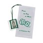 12 Green Scapulars & Cloth, Leaflet, 2" x 1", French