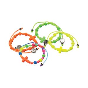 Bracelet pour enfant, couleurs assorties