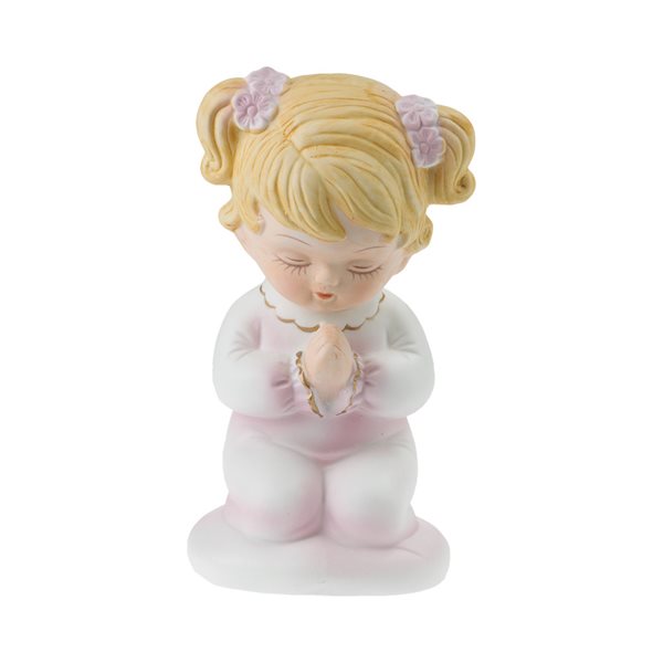 Col. Pcn Praying Girl Night Light Statue, 6½"