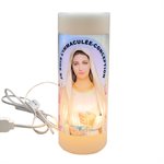 Veilleuse électrique Notre Dame de Lourdes, 3'' x 8'', 120 v