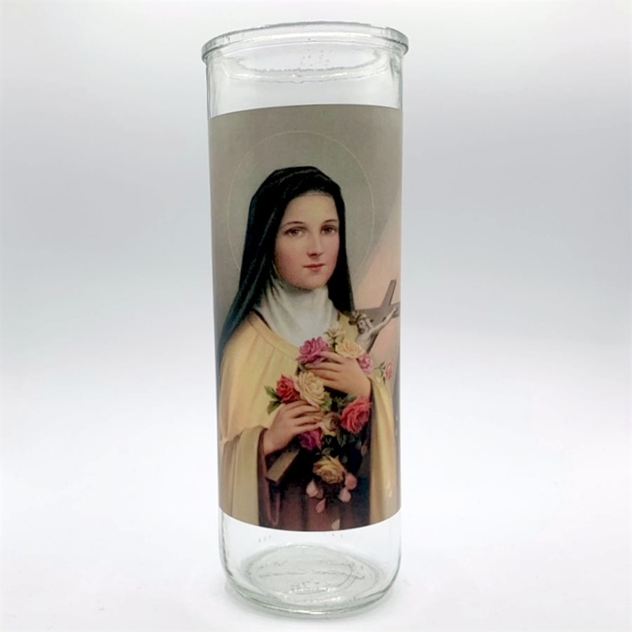 Sainte Teresa Glass Nova Candle Holders, 3 x 8¼" / un