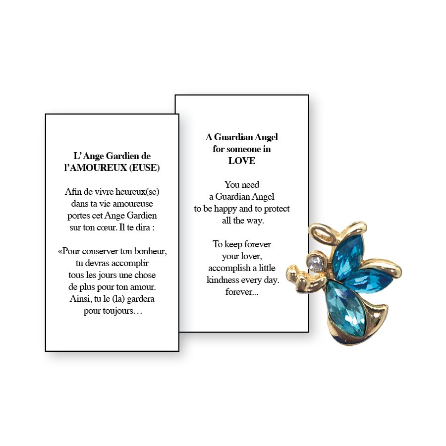 Lapel Pin Poem, Gardian Angel. love, someone in, English