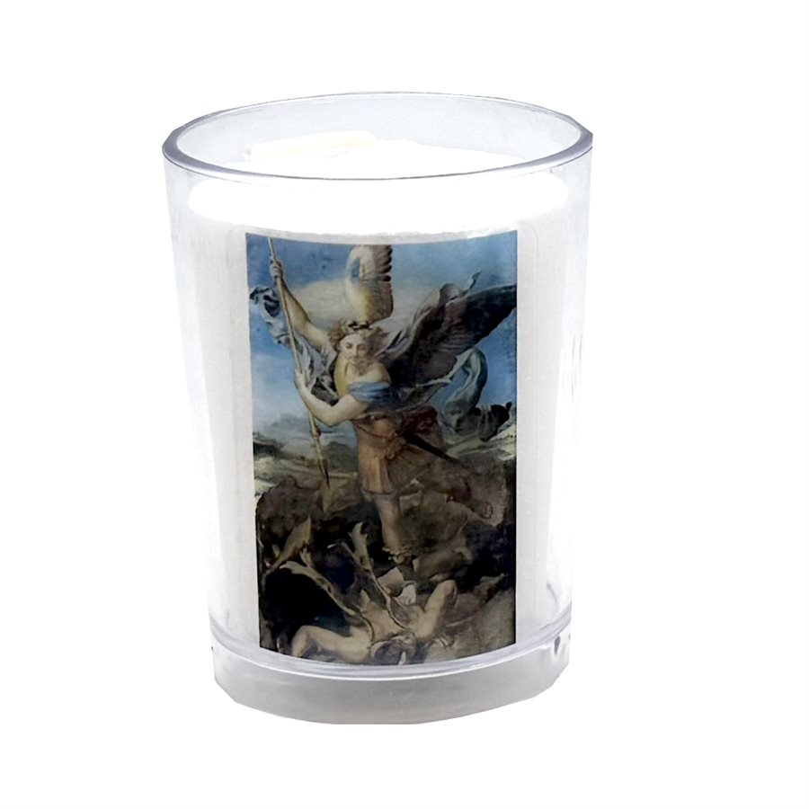 Saint Michael 18 Hours Votive Candles, 2½"